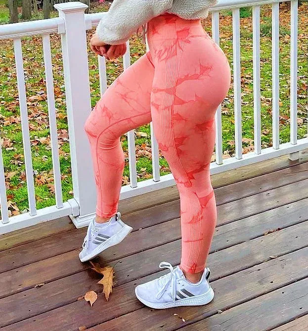 061 Seamless Leggings Push Up PRINTING