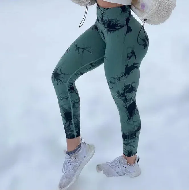 061 Seamless Leggings Push Up PRINTING