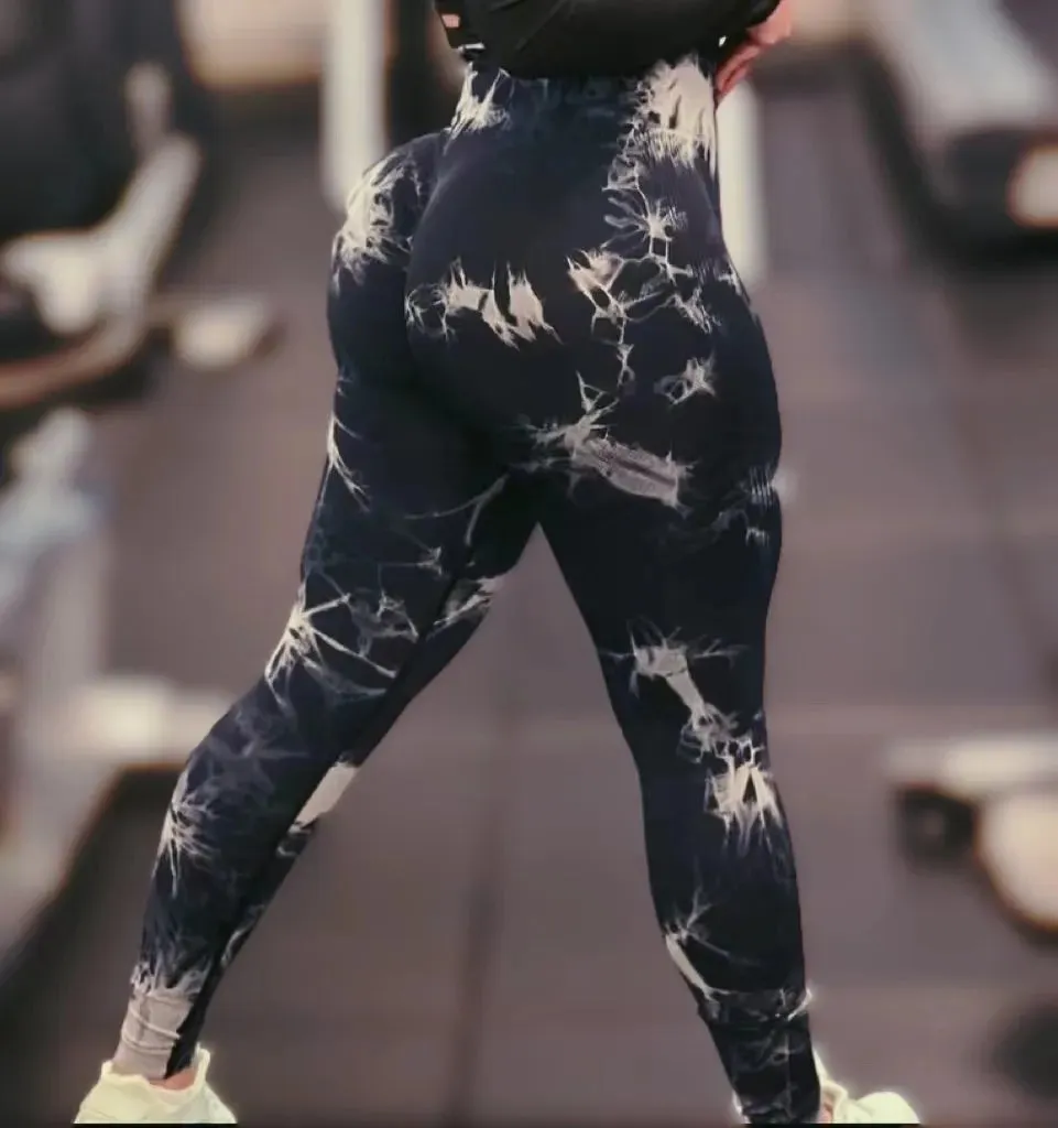 061 Seamless Leggings Push Up PRINTING