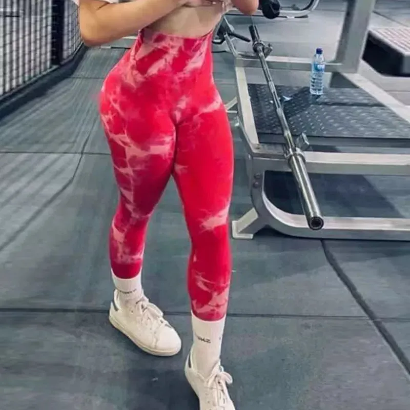 061 Seamless Leggings Push Up PRINTING