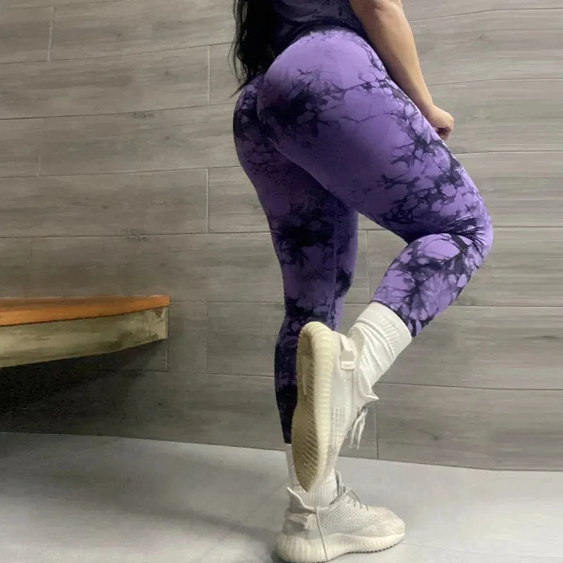 061 Seamless Leggings Push Up PRINTING