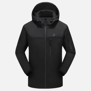 10 Area Heated Hooded Softshell Jacket