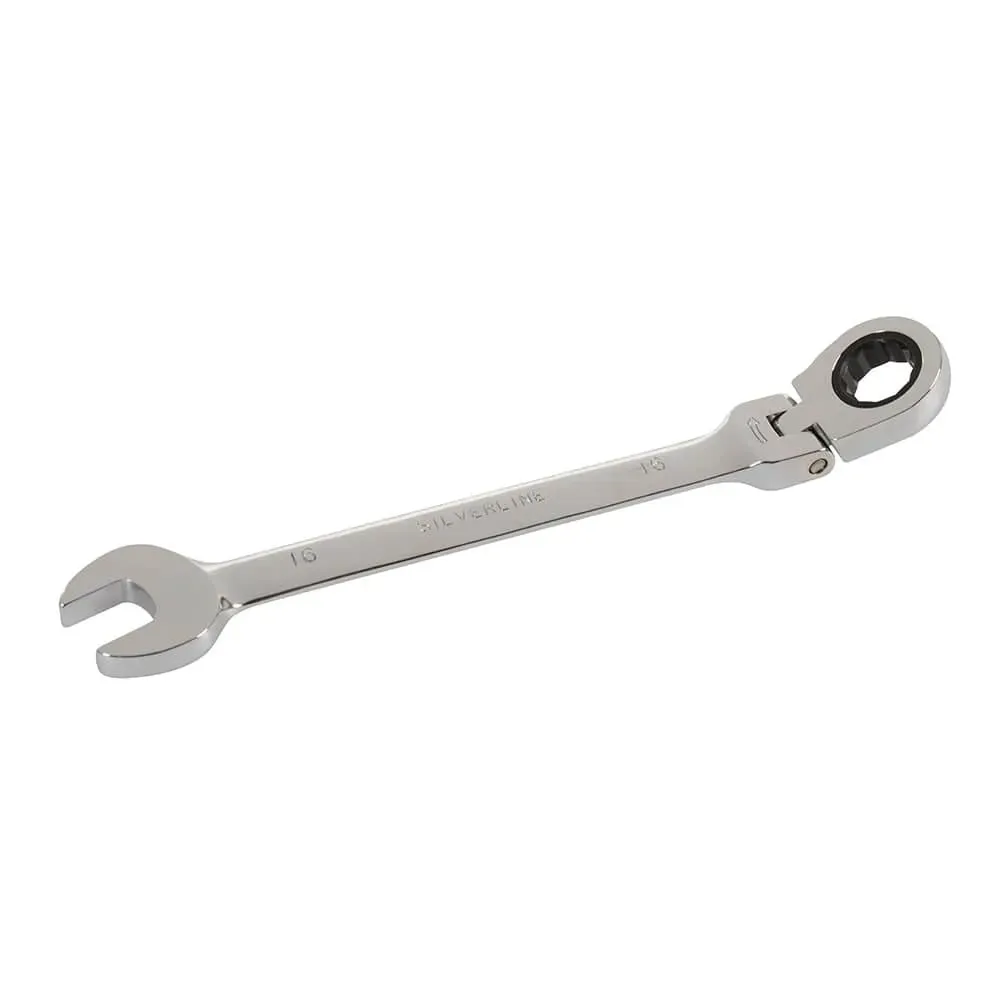 16MM FLEXIBLE HEAD RATCHET SPANNER 763605