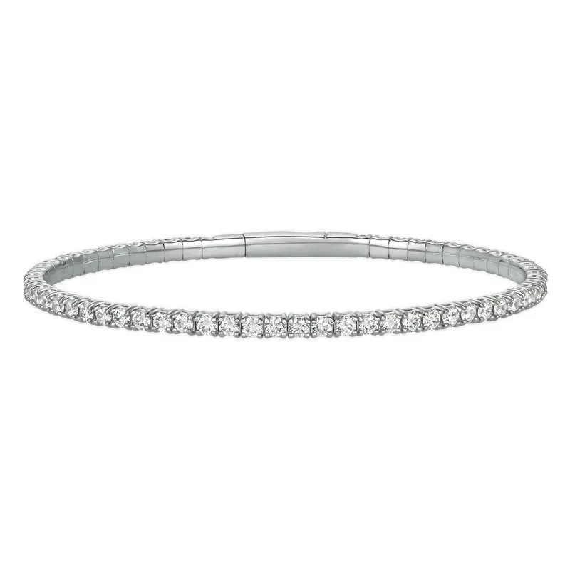 2.00CT DIAMOND FLEXIBLE BRACELET 14K GOLD