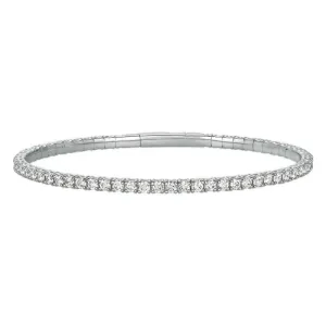 2.00CT DIAMOND FLEXIBLE BRACELET 14K GOLD