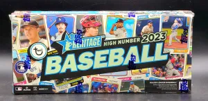 2023 Topps Heritage HIGH Number Baseball Hobby Box