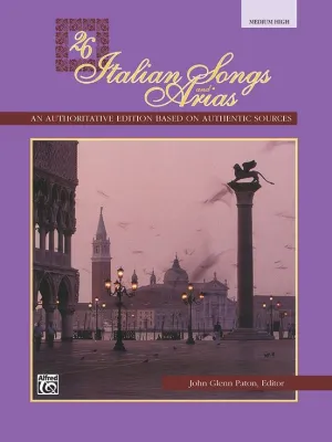 26 Italian Songs and Arias Medium High