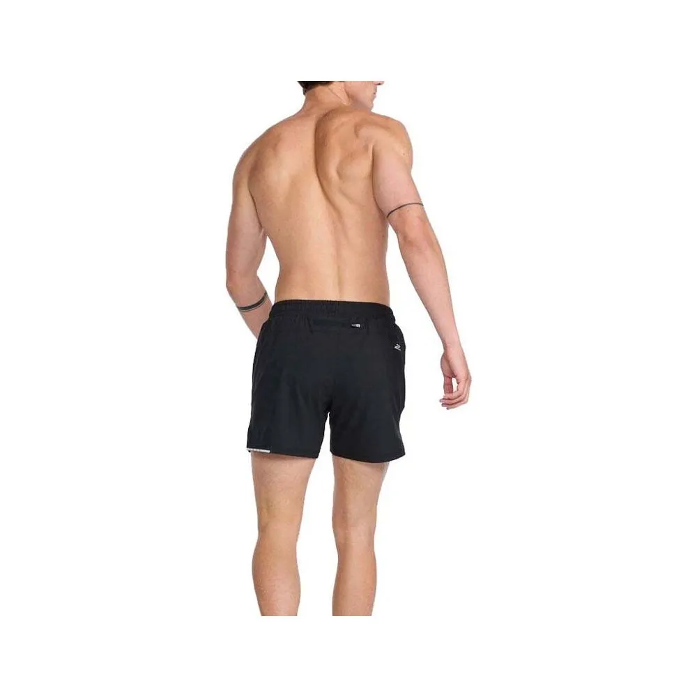 2XU Men's Aero 5 inch Short - Black/ Sliver