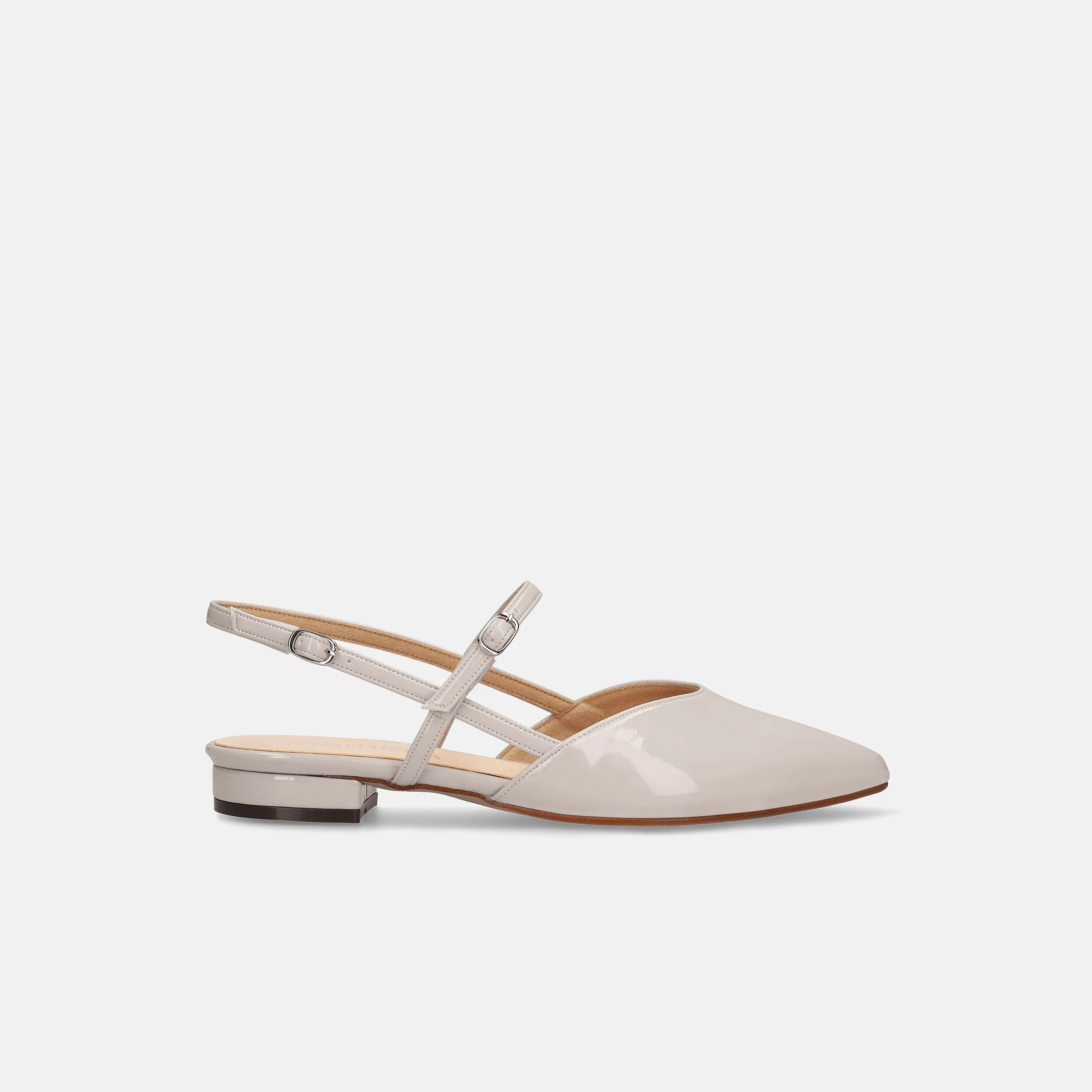 30% OFF: 2024SS: Double Strap Flat Sandals (m17033) Light Beige E