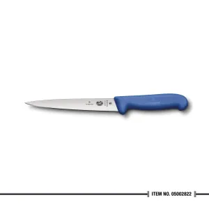 5.3702.18 HACCP Filleting Knife Blue 18cm Flexible