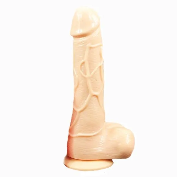 6 Inch Silicone Vibrating Flexible Suction Cup Dildo