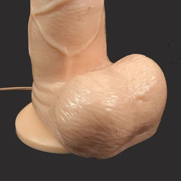 6 Inch Silicone Vibrating Flexible Suction Cup Dildo