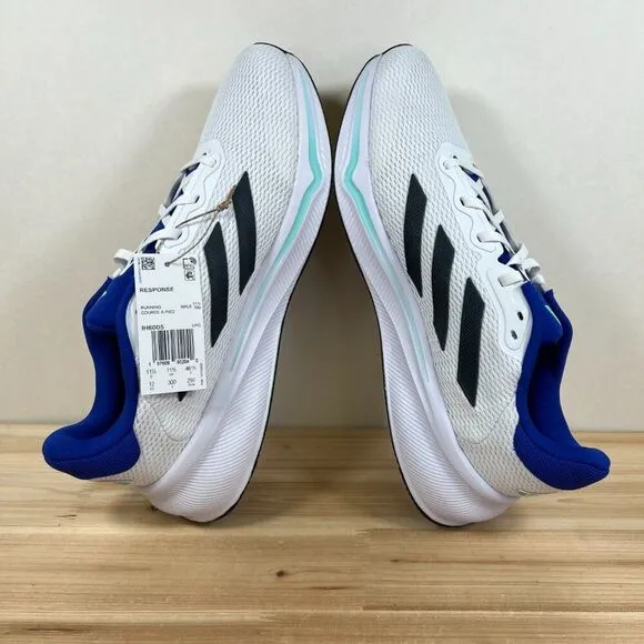 Adidas Response Running shoes Mens 12 Cloud White Blue NEW in BOX