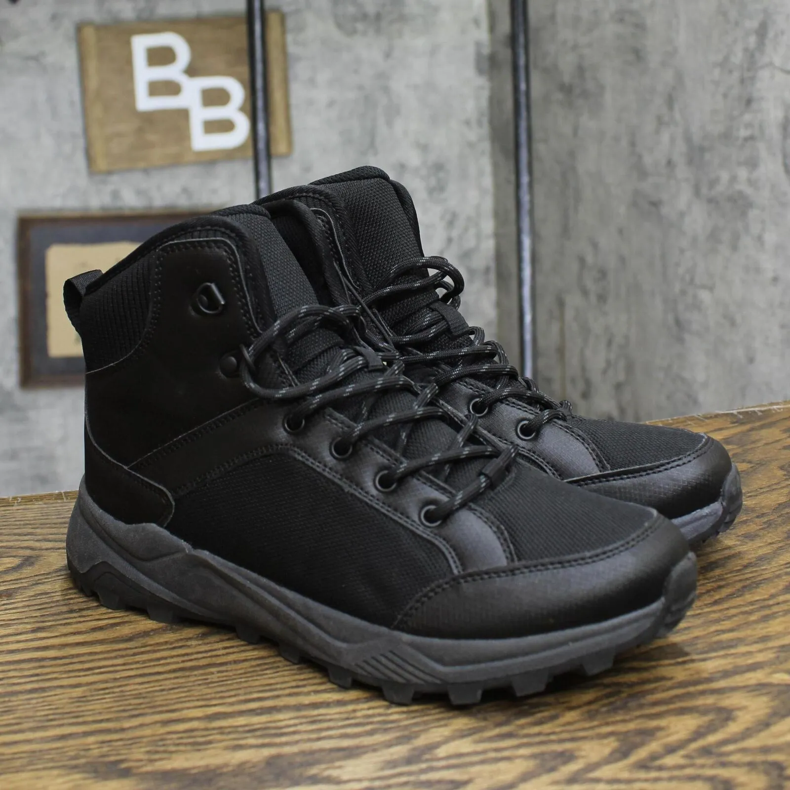 All In Motion Mens Doran Winter Hiker Boots 88235832 Black 7