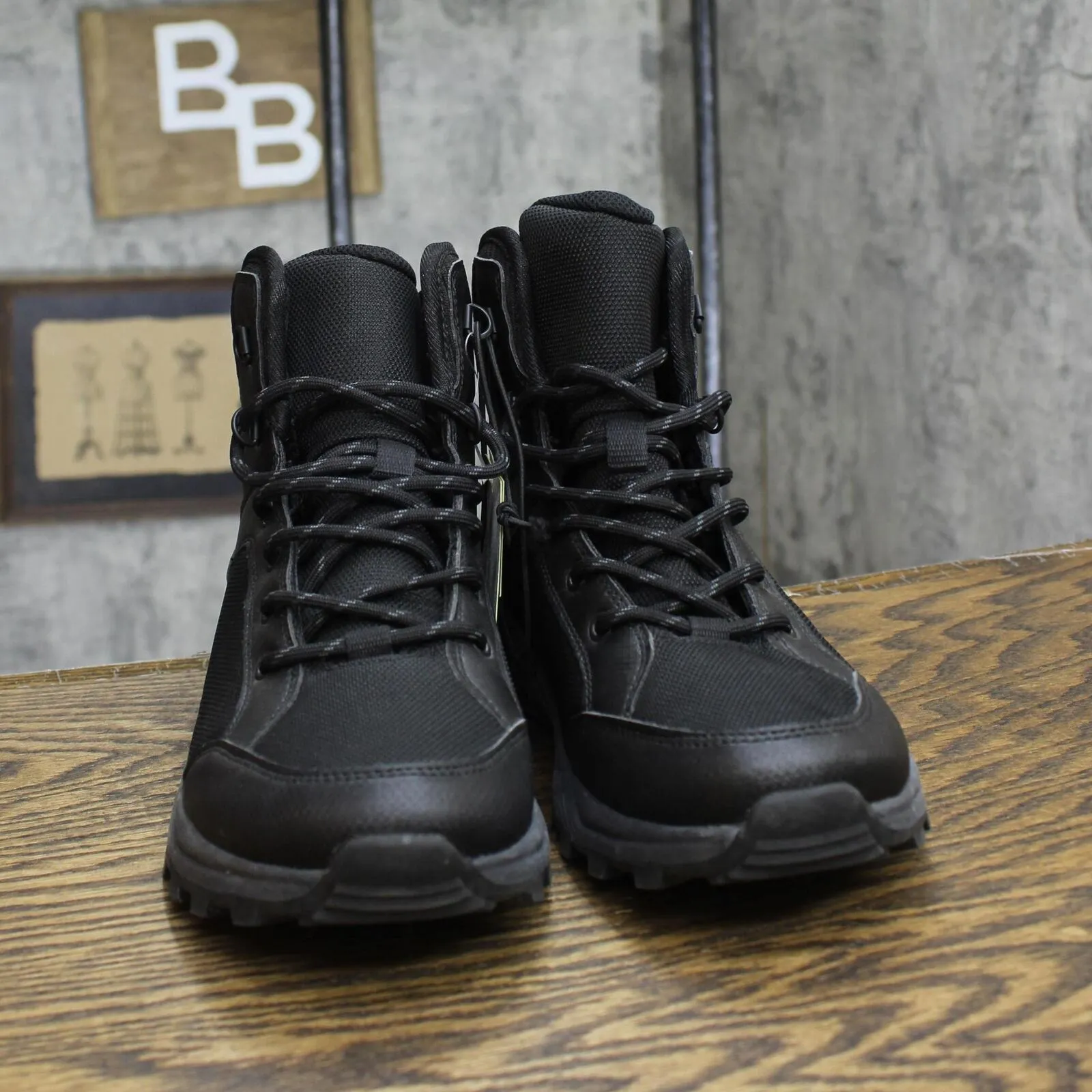 All In Motion Mens Doran Winter Hiker Boots 88235832 Black 7