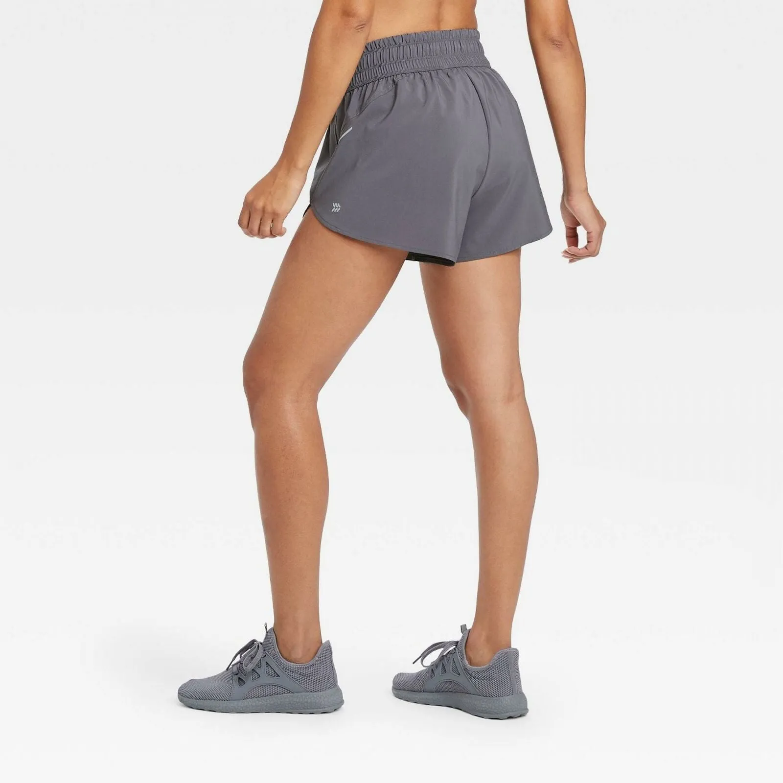 All In Motion Women's Mid Rise Running Shorts