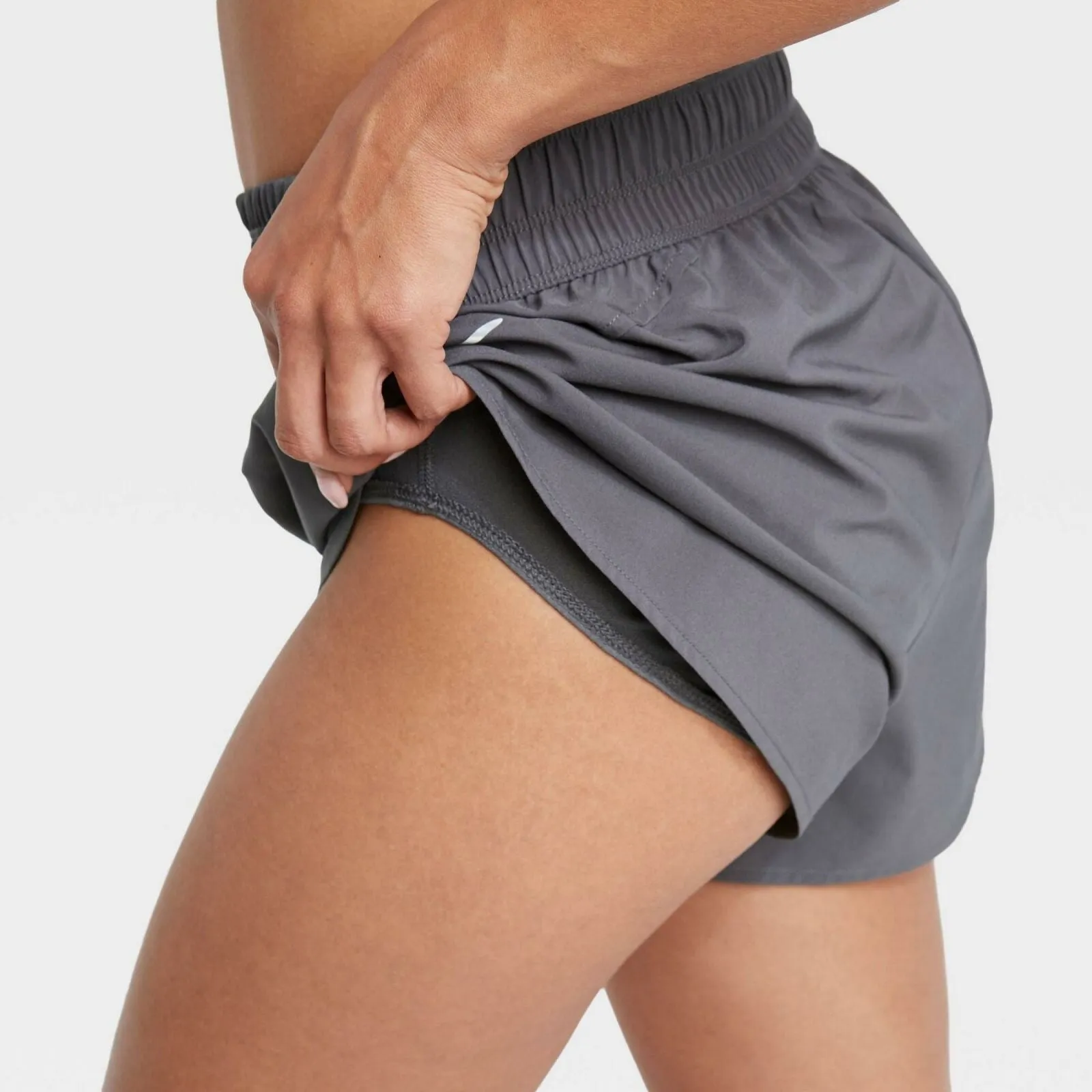 All In Motion Women's Mid Rise Running Shorts