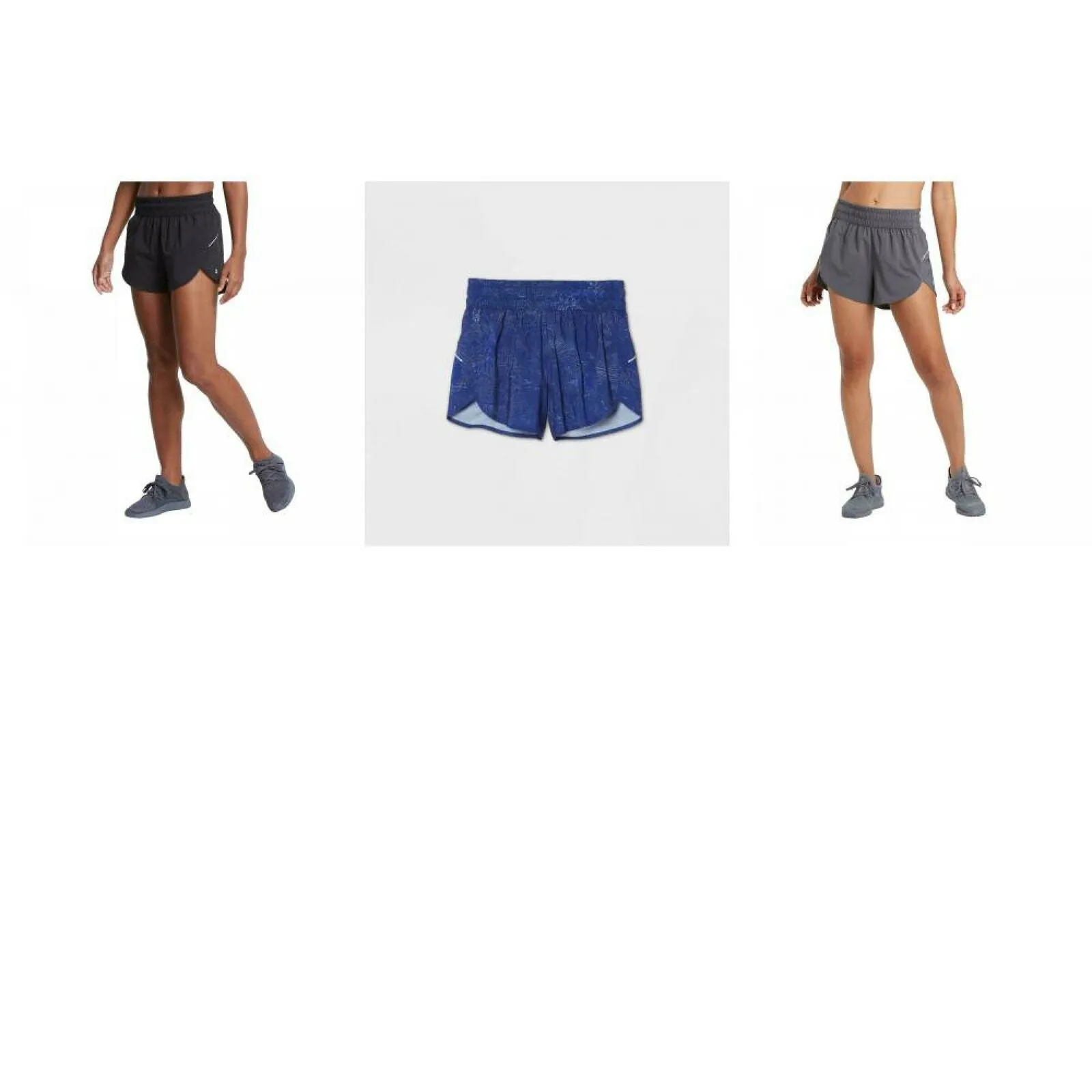 All In Motion Women's Mid Rise Running Shorts