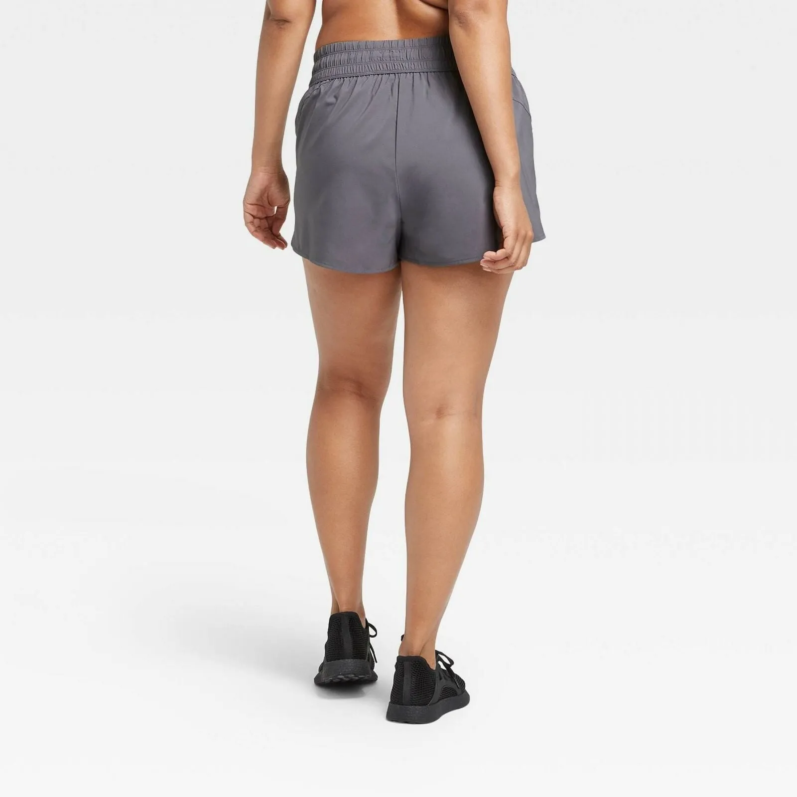 All In Motion Women's Mid Rise Running Shorts