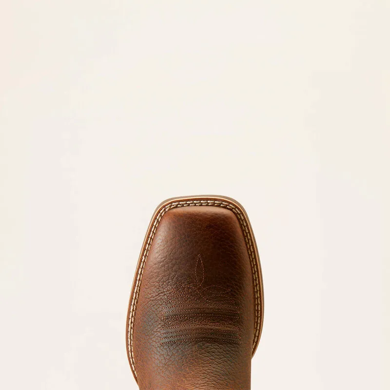 Ariat® Men's "Cowpuncher VentTEK" Cowboy Boots - Brown Oiled Rowdy