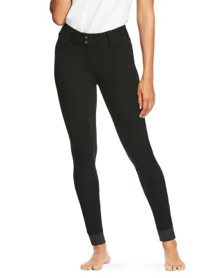 ARIAT Tri Factor Grip Full Seat Breeches – Womens -  Black
