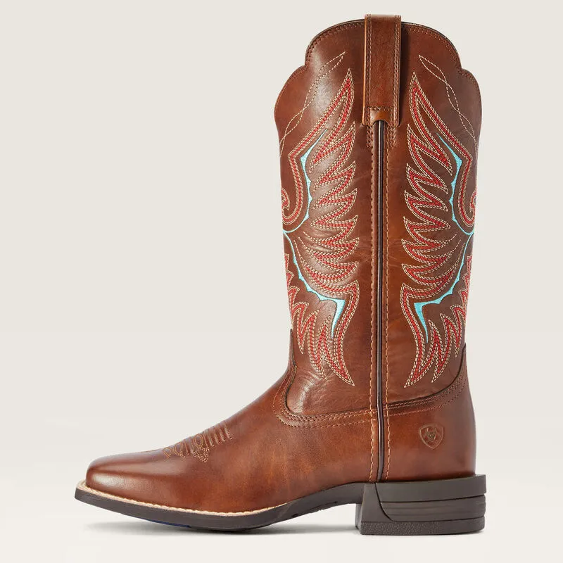 Ariat® Women's "Rockdale" Western Boots - Naturally Distressed Brown