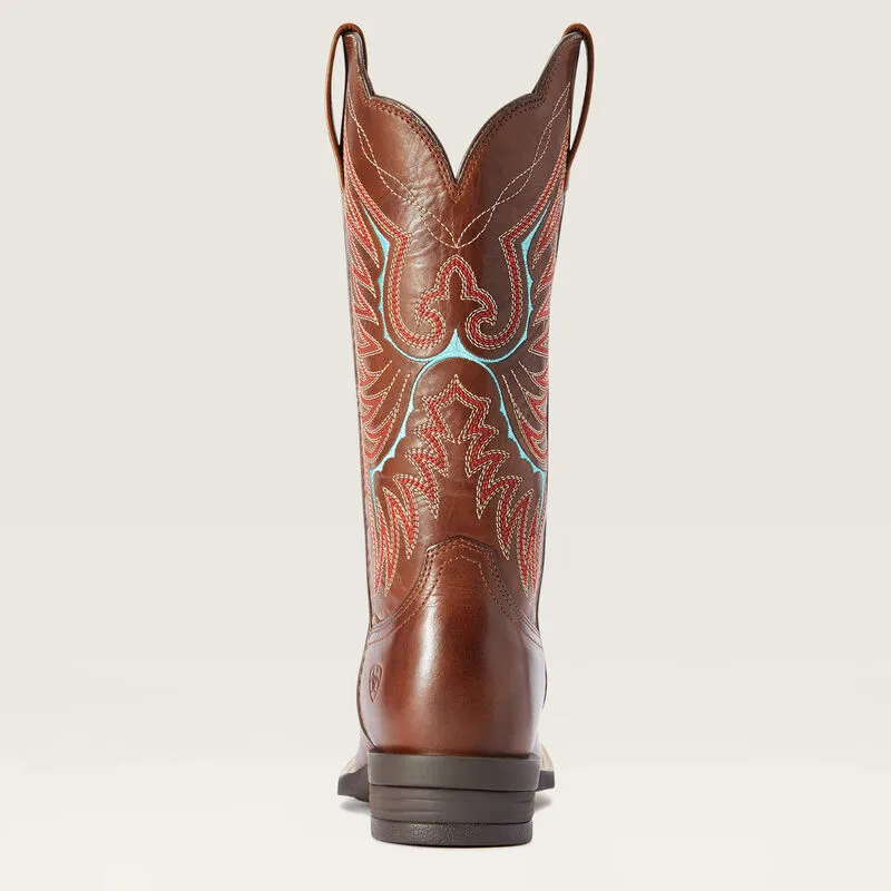 Ariat® Women's "Rockdale" Western Boots - Naturally Distressed Brown