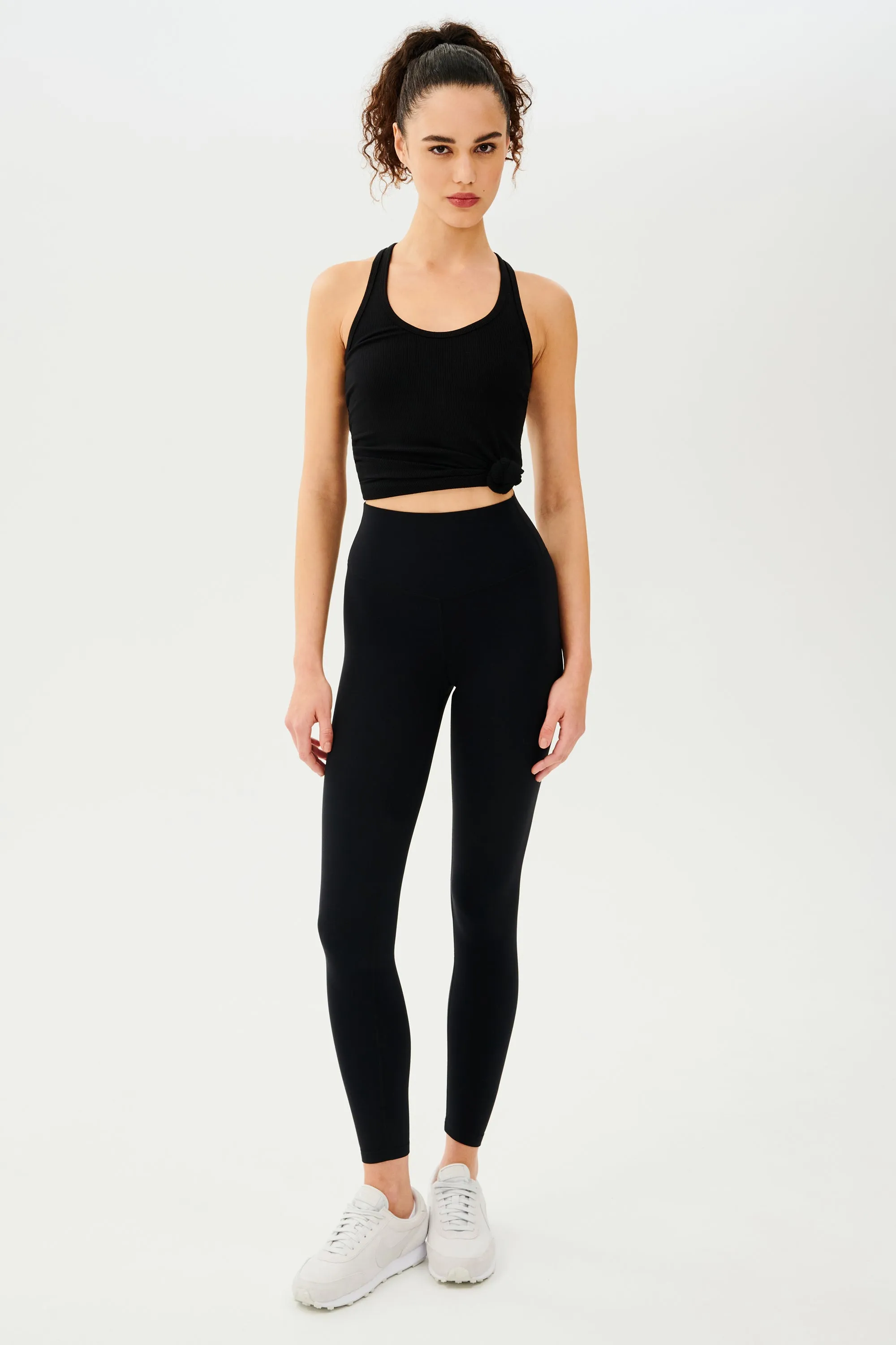 Ashby Rib Tank - Black