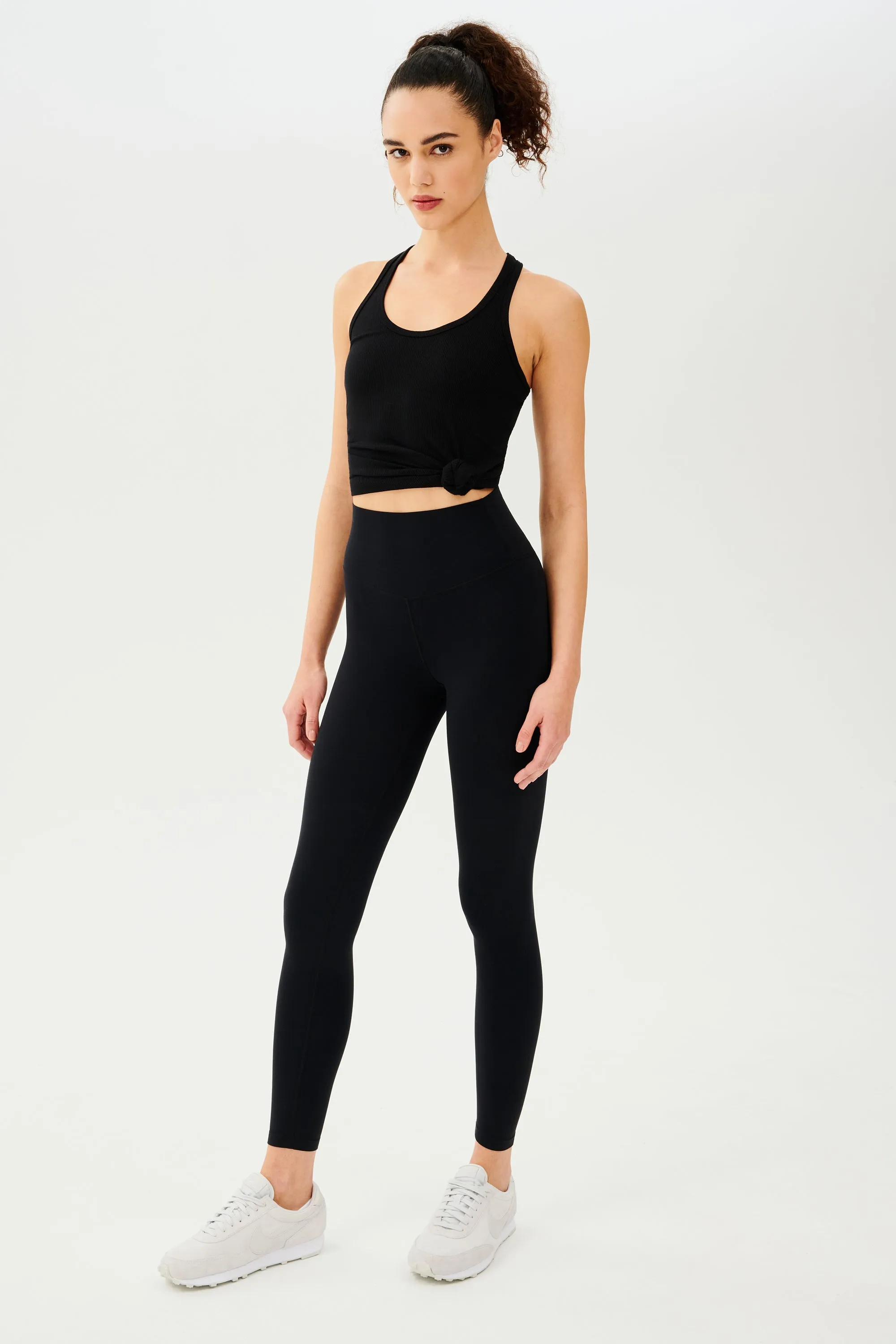 Ashby Rib Tank - Black