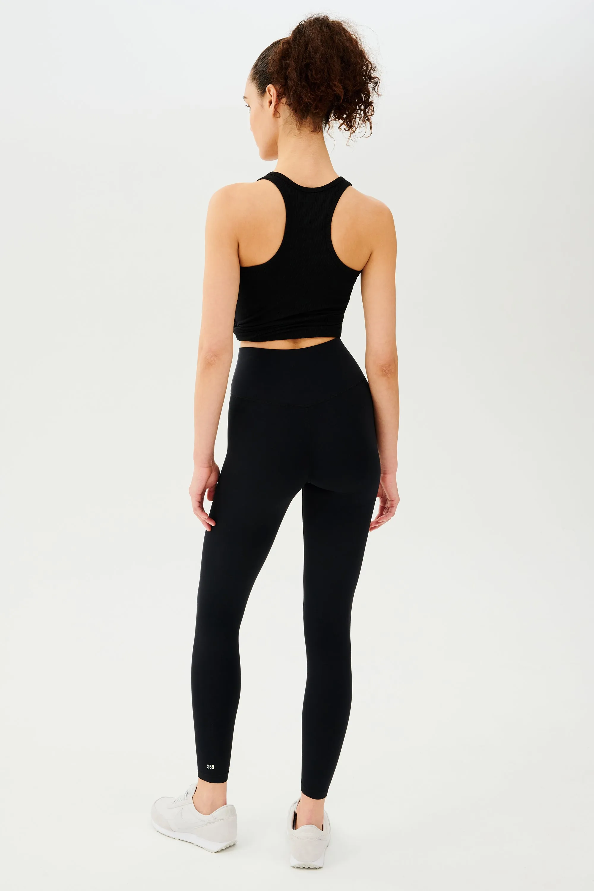 Ashby Rib Tank - Black
