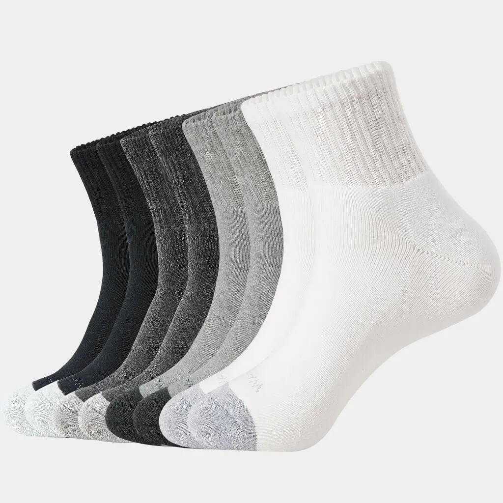 ATHLETIC ANKLE SOCKS 8PACK
