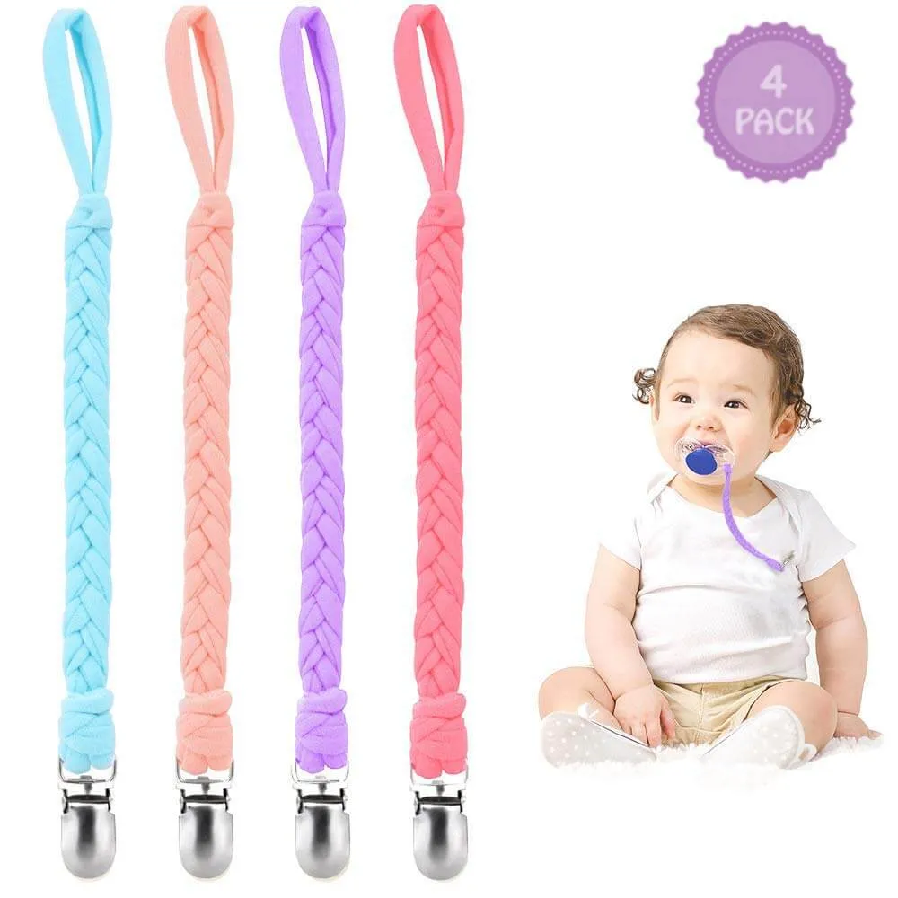 Baby Pacifier Clip for Boys and Girls