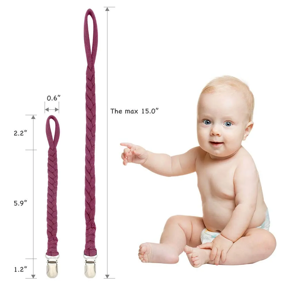 Baby Pacifier Clip for Boys and Girls