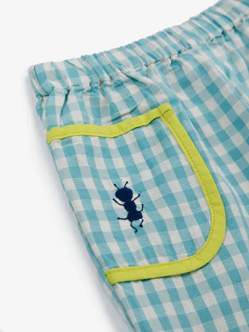 Baby Vichy woven pants