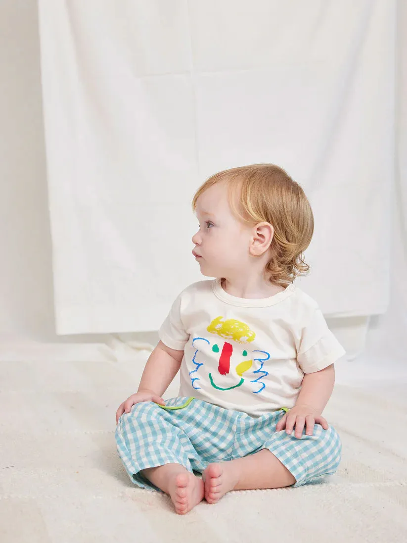 Baby Vichy woven pants