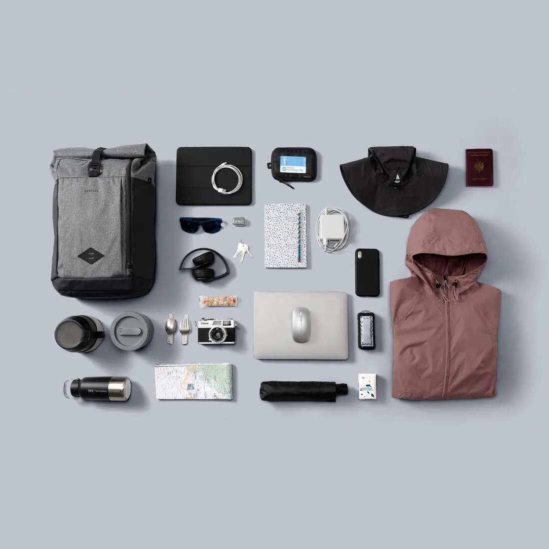 Backpack NH500 23 L Escape Roll-top