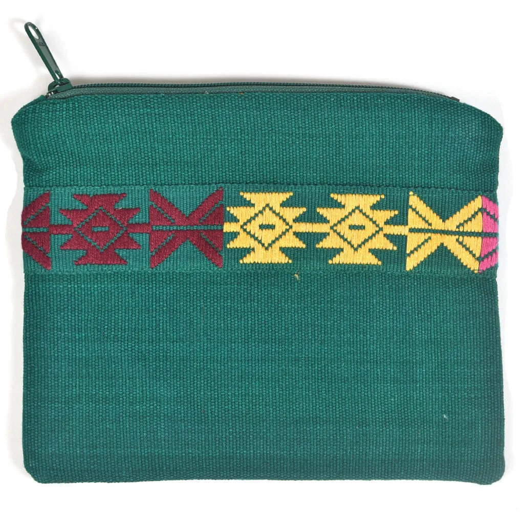 Backstrap Basics Clutch | Emerald Green I