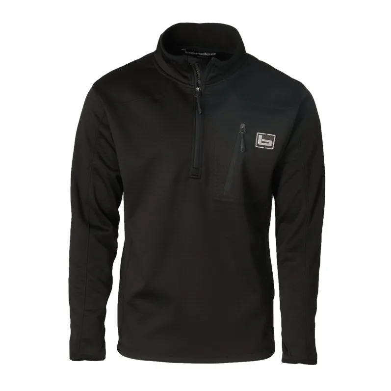 Banded 1/4 Mid Fleece Pullover