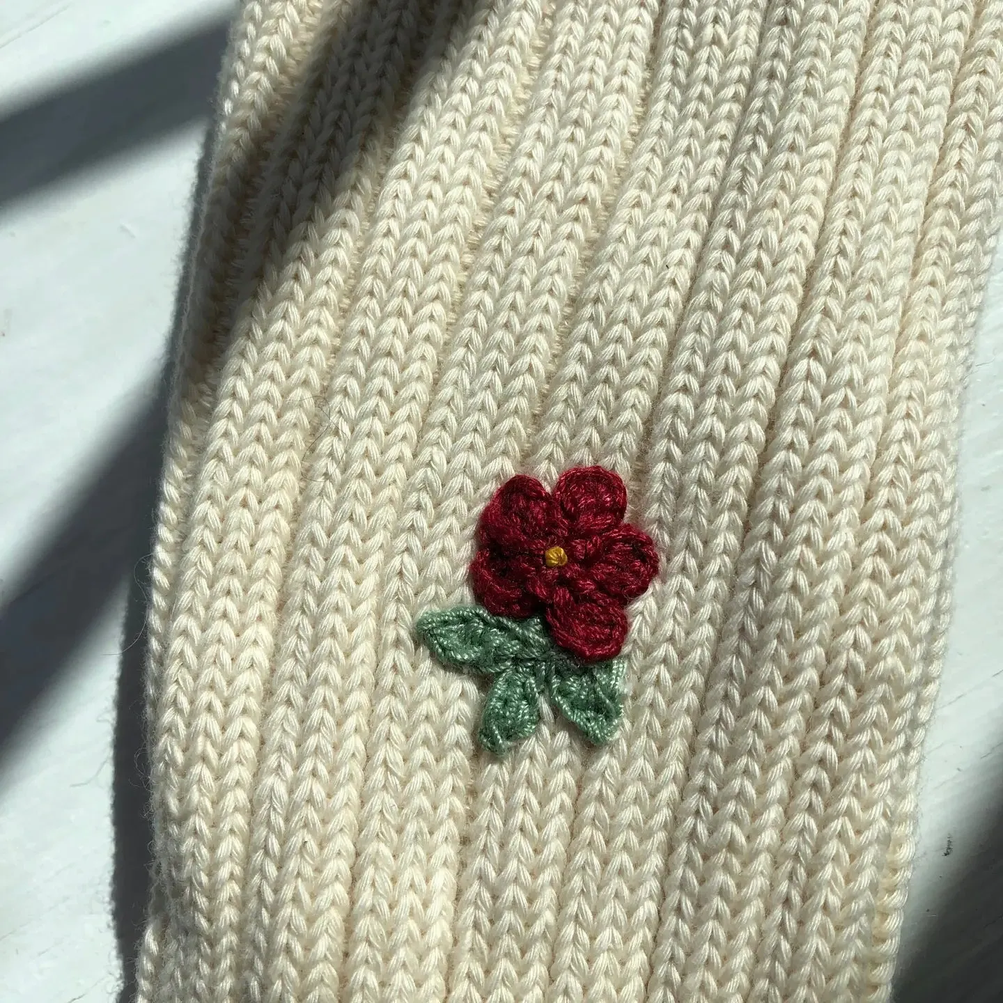 Billy Bamboo - Crochet Mini Flower Socks (Plum)