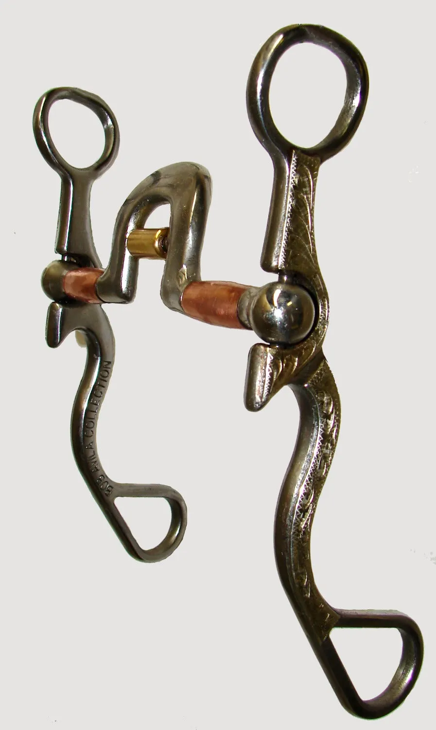 Bob Avila Santa Maria Collection Port Bit with Roller