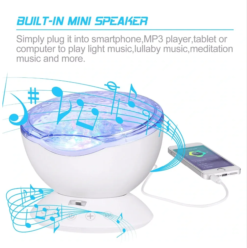 Calming Sensory Ocean Wave Light