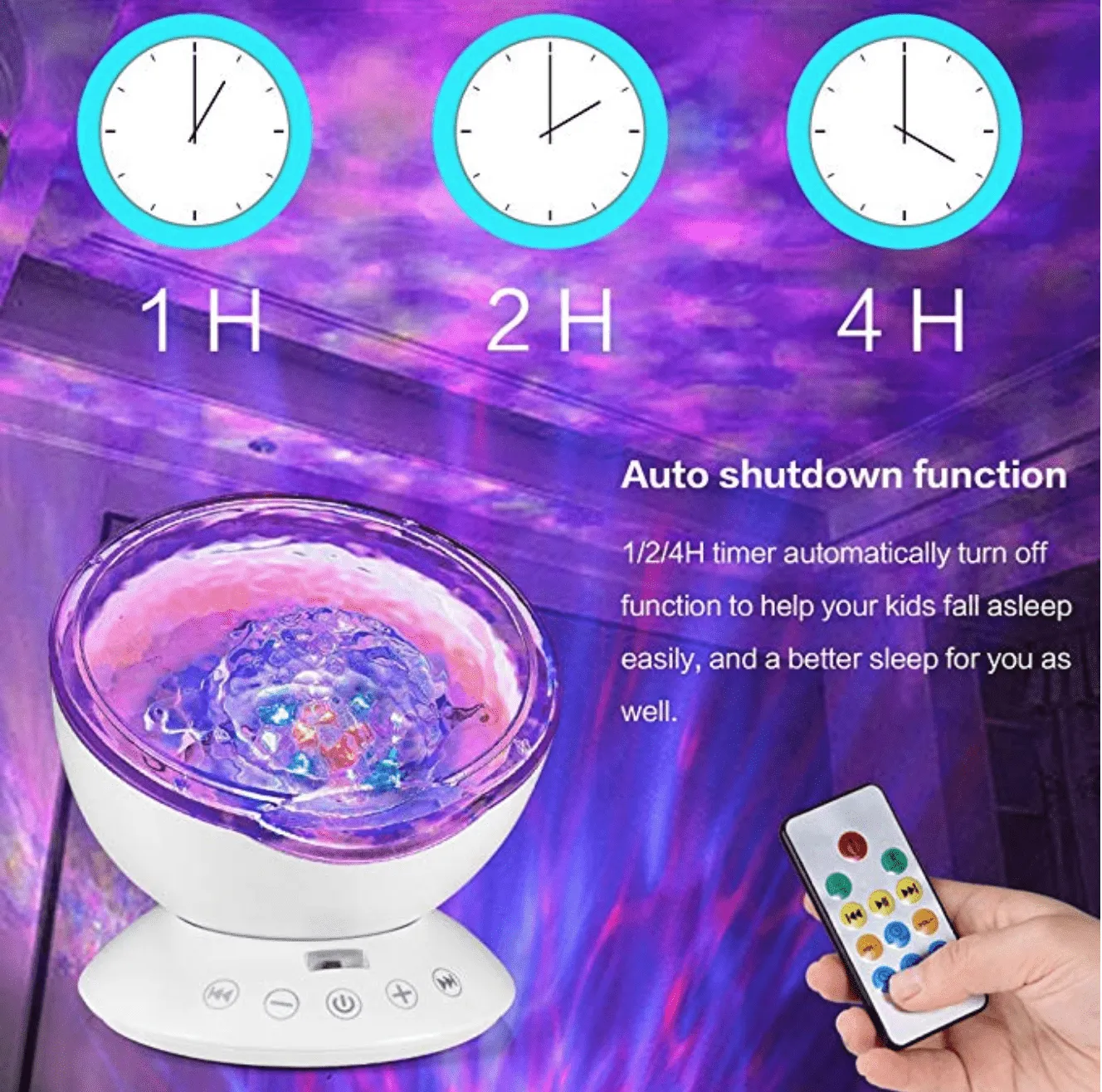 Calming Sensory Ocean Wave Light