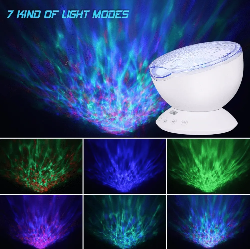 Calming Sensory Ocean Wave Light