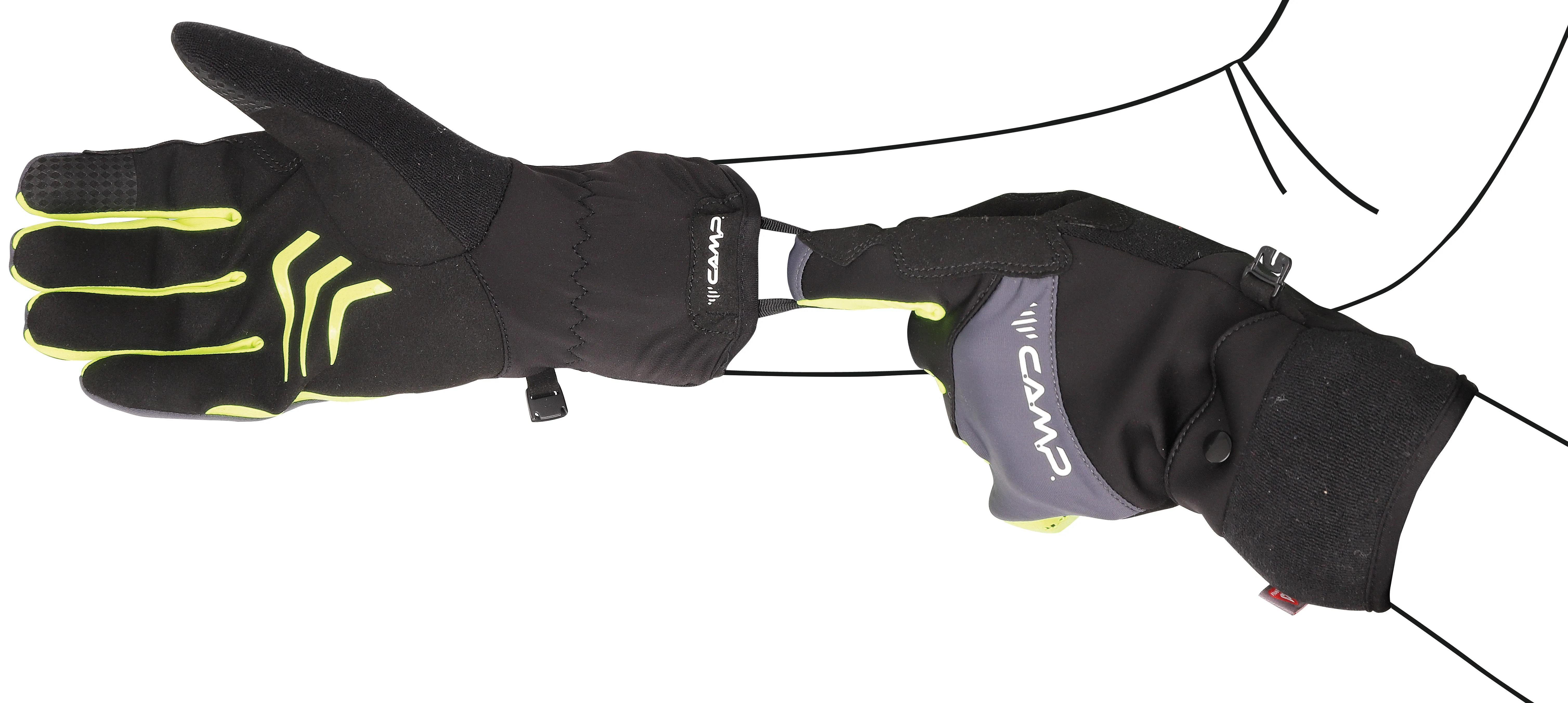 CAMP G Comp Warm Guanti Alpinismo
