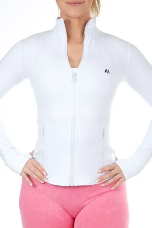 Cathy BBL Running Jacket White