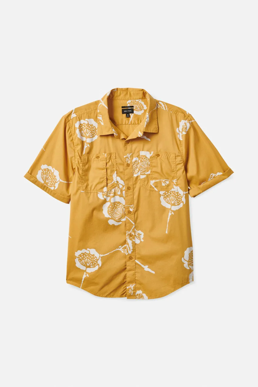 Charter Utility S/S Woven - Beige/Off White
