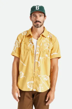 Charter Utility S/S Woven - Beige/Off White
