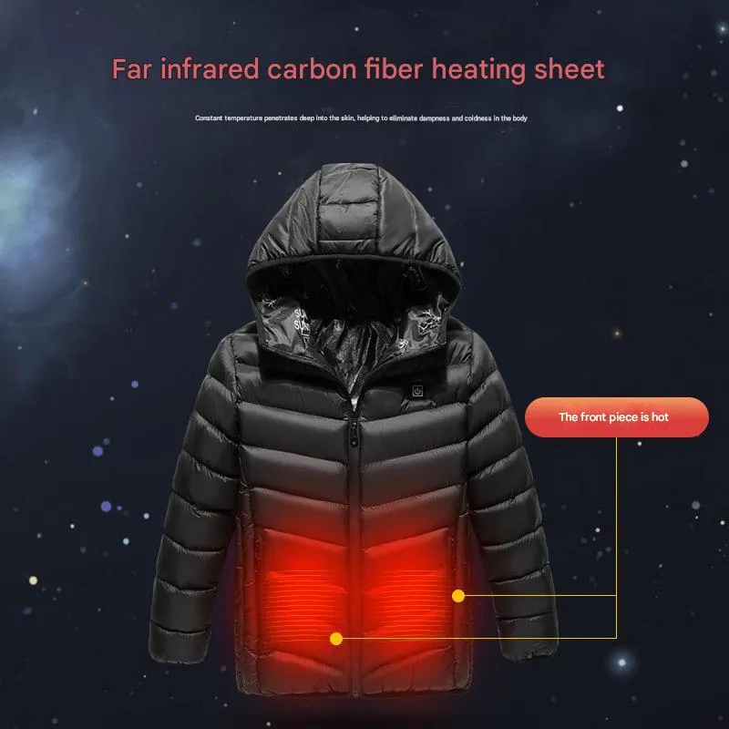 Children's Hooded Heated Jackets