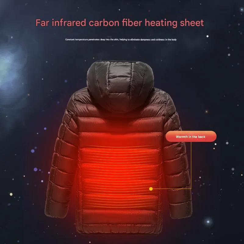 Children's Hooded Heated Jackets