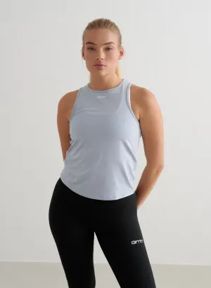 Cloudy Blue Soft Basic Singlet